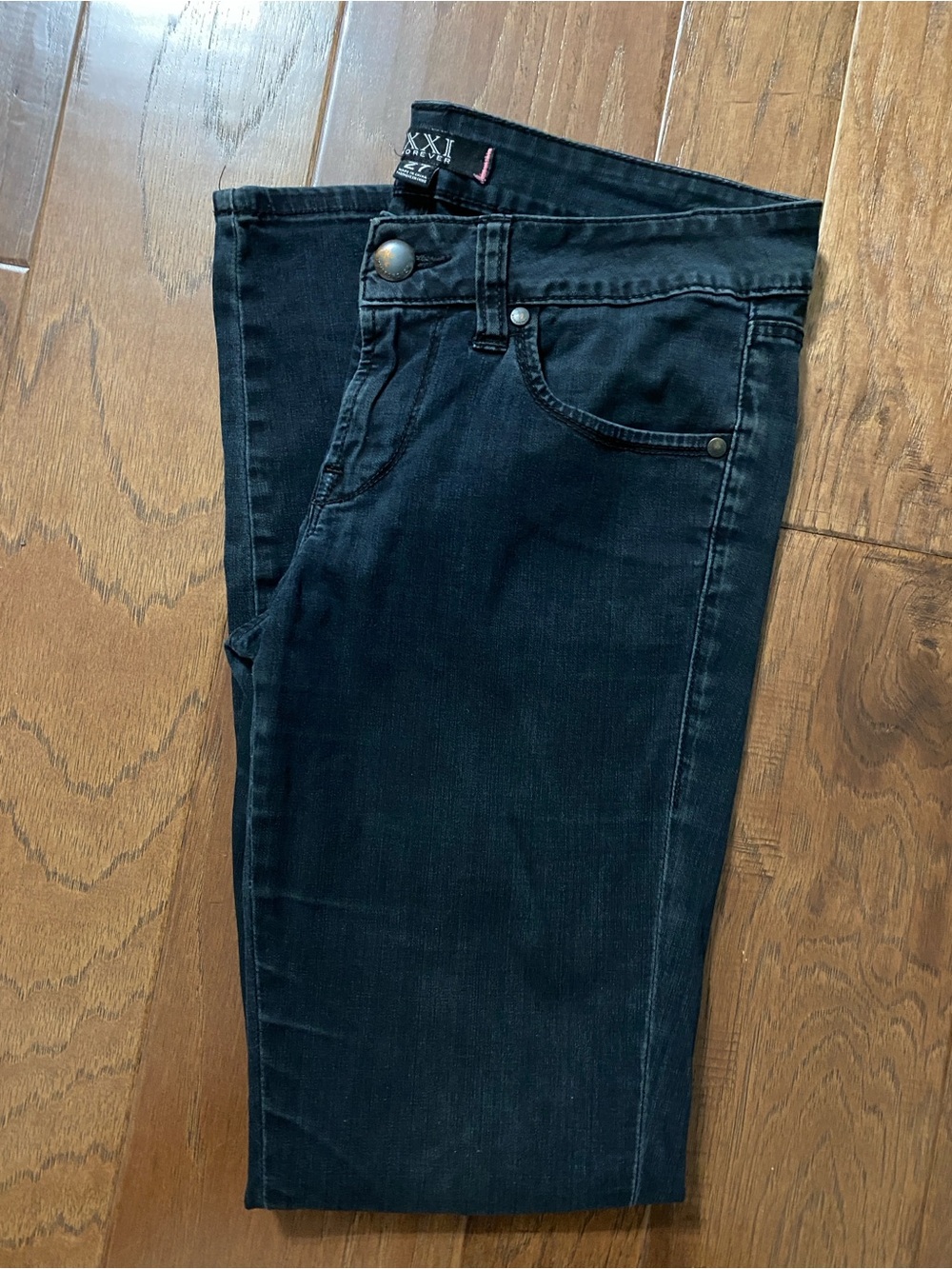 Vintage XXI Forever black jeans size 27 #denim #forever